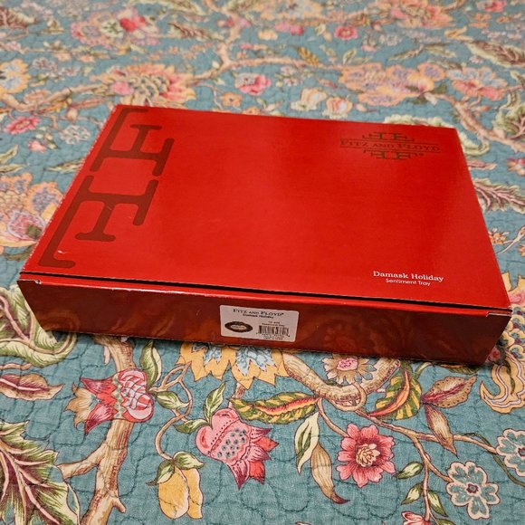 Fitz and Floyd Christmas Tray - Picture 5 of 7